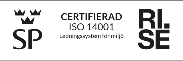 ISO certifierad logga
